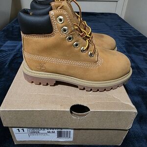 Timberland Kids Tan Boots